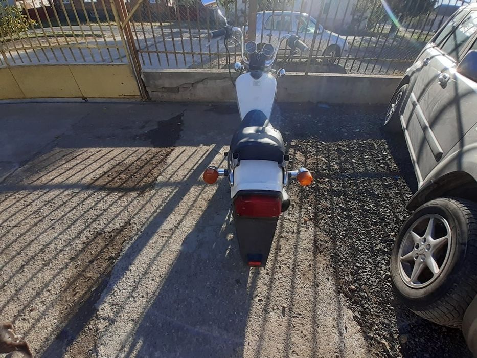 Chopper hyosung 125 schimb cu ATV sau remorcă