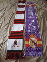 Fulare originale Real Madrid si AC Milan