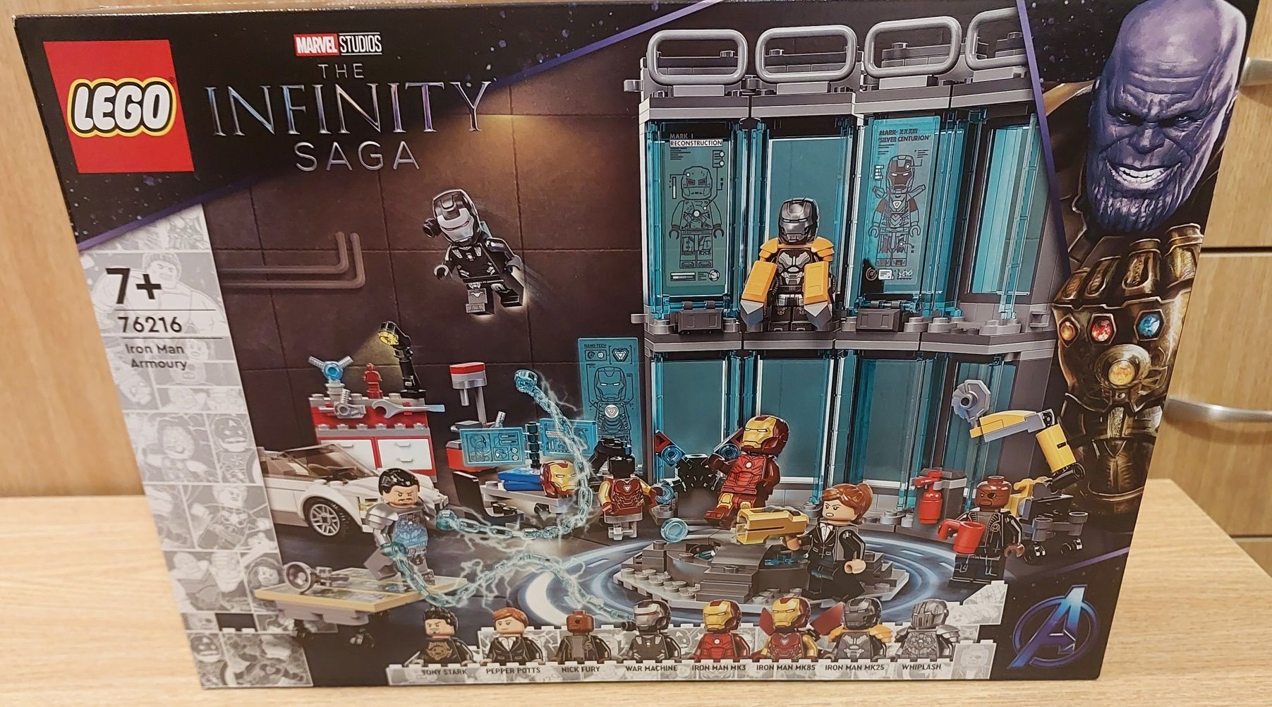 Lego Marvel 76216 Iron Man Armory - sigilat