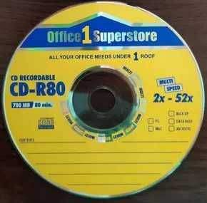 Оптичен диск CD-R/ RW 700MB 57 бр.