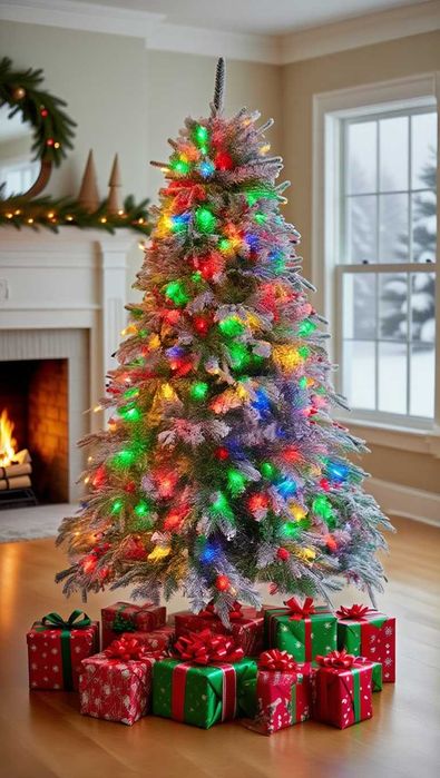 Искусственные елки, новогодняя елка, склад новогодних елок