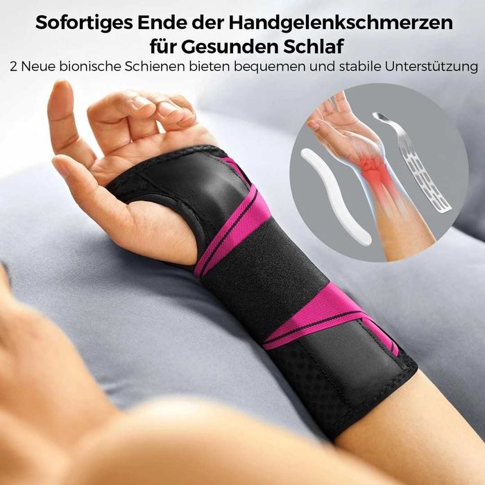 Suport ușor pentru încheietura mâinii Orteză