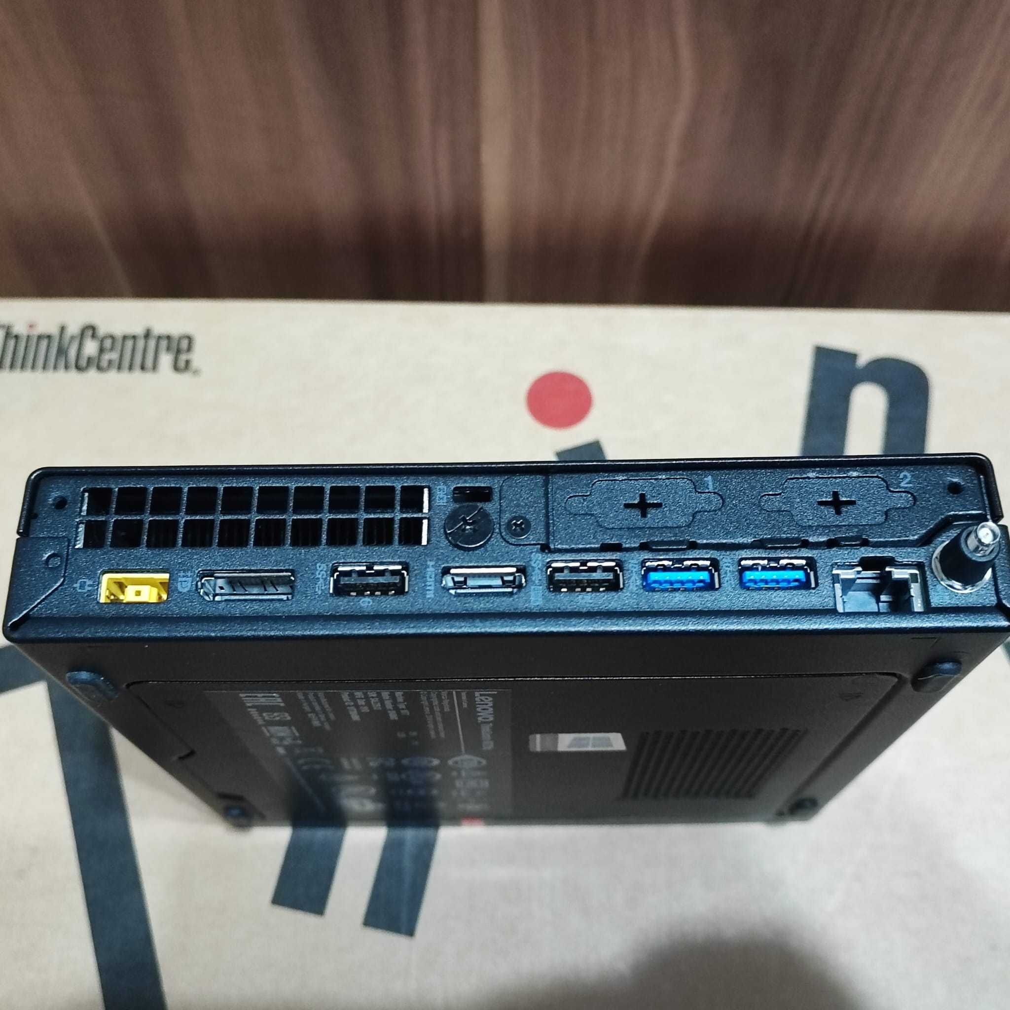 PC Lenovo ThinkCentre M720Q, kit complet la cutie,  DDR4, i5-8400T