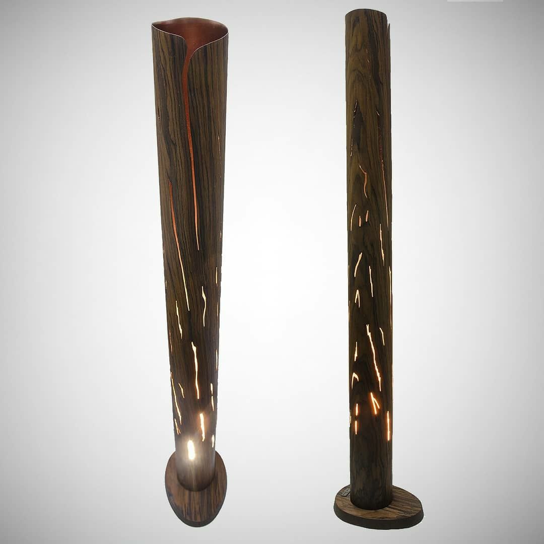 Напольный светильник "Wood Log"