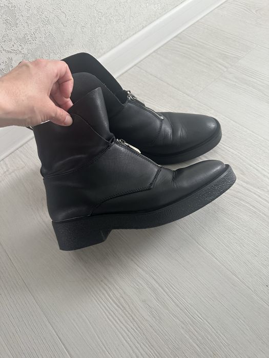 Ботинки Zara оригинал размер 41. Кожа