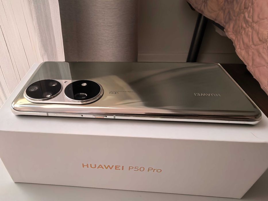 Huawei P50 Pro 256 GB, 8 GB RAM като нов