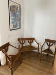 Set lemn stejar sculptat 1900’