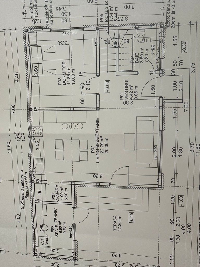 Vând Casă P+M 120m2 , teren 500m2