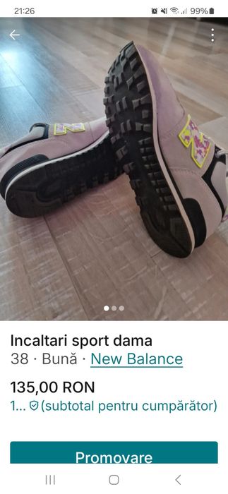 Adidasi dama,detalii la cerere