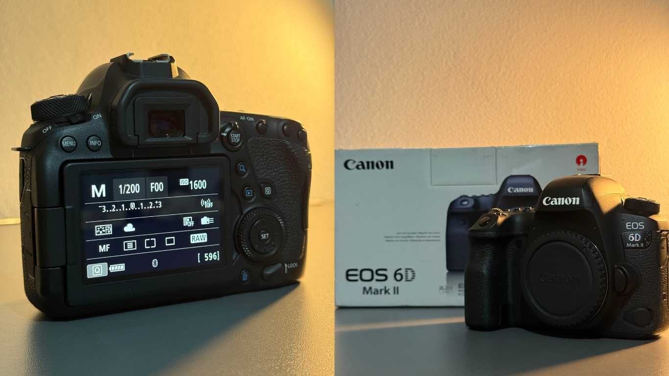 Canon EOS 6D Mark II + obiective