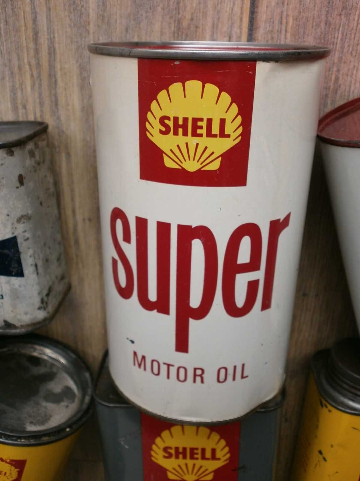 Vintage Ламаринени Кутии от 60те SHELL от САЩ