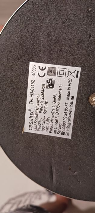 lampa led metalica