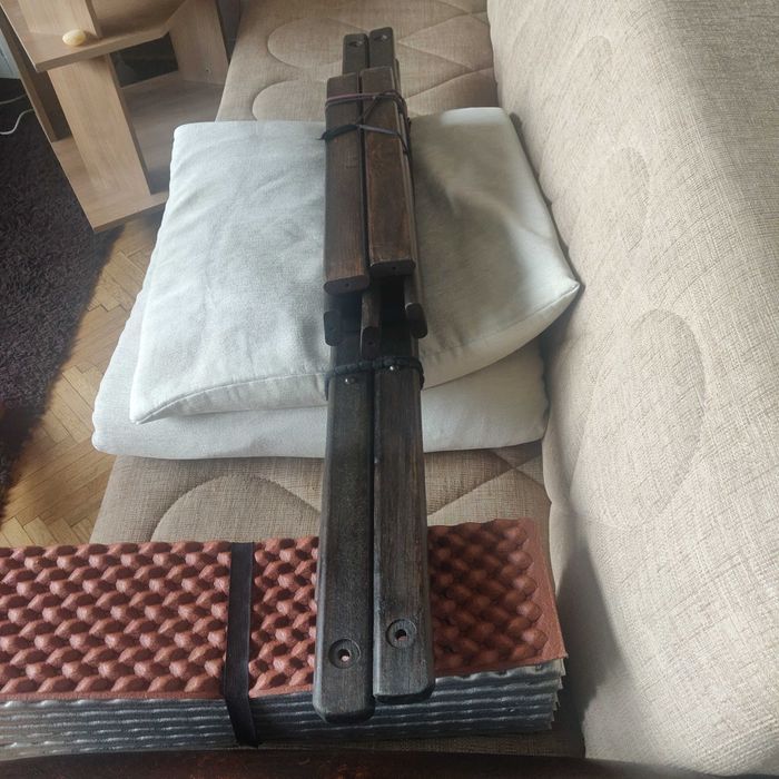 Дървен стол/шезлонг, сгъваем, 3 позиции, за градина/тераса/басейн- 2бр