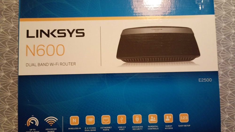 Router Lynksys E2500 v3 N600