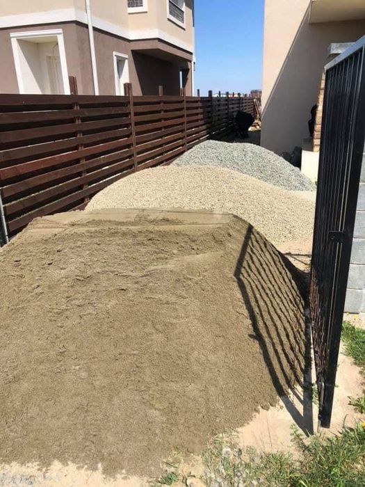 Transport basculabil nisip pietris pamant vegetal