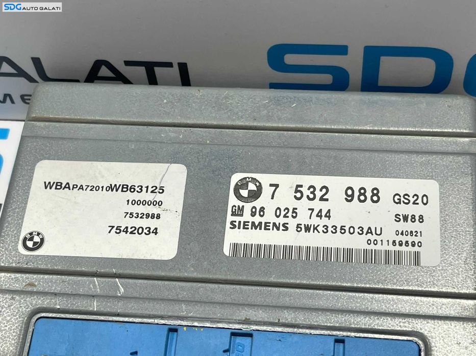 Calculator Cutie de Viteze Automata BMW X3 E83 2.5 i 2003 - 2010 Cod 7532988 96025744 7542034 [L3544]