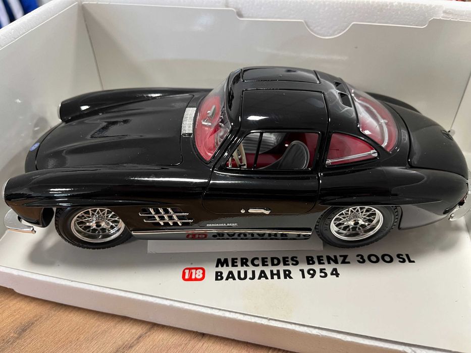 Чисто нова TCHIBO метален колекционерски модел MERCEDES BENZ 300SL