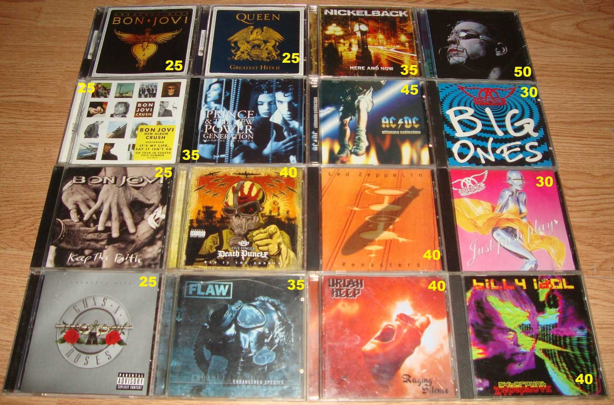 Cd'uri Vintage cu muzica Rock, Pop si Hip Hop
