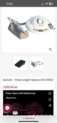 Freza Unghii Space Drill 110 K-Sokwik