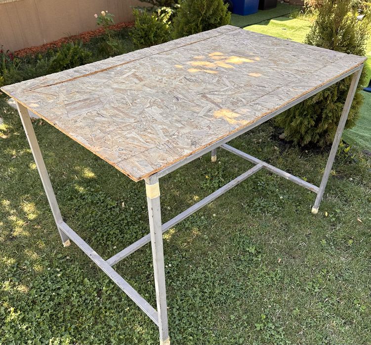 Masa + Bancuta Gradina (Cadru Fier)