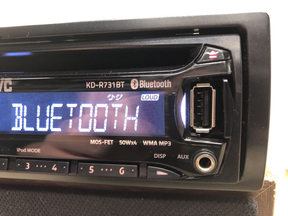 JVC KD-R731 Bluetooth