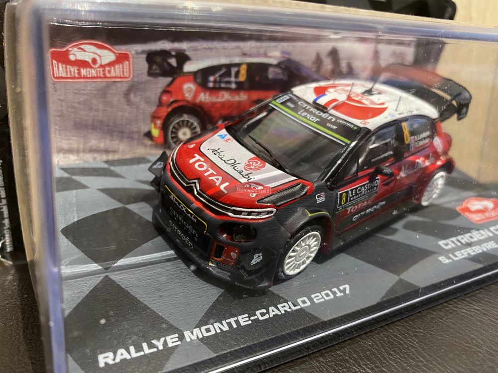 CITROEN C3 WRC machetă auto rally scara 1:43