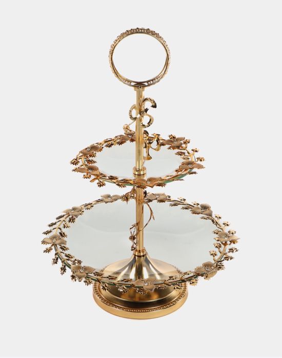 Новая ваза для фруктов 2 шт разные.