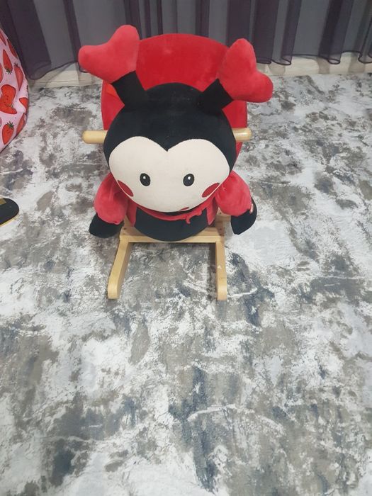 Дървена люлка Калинка