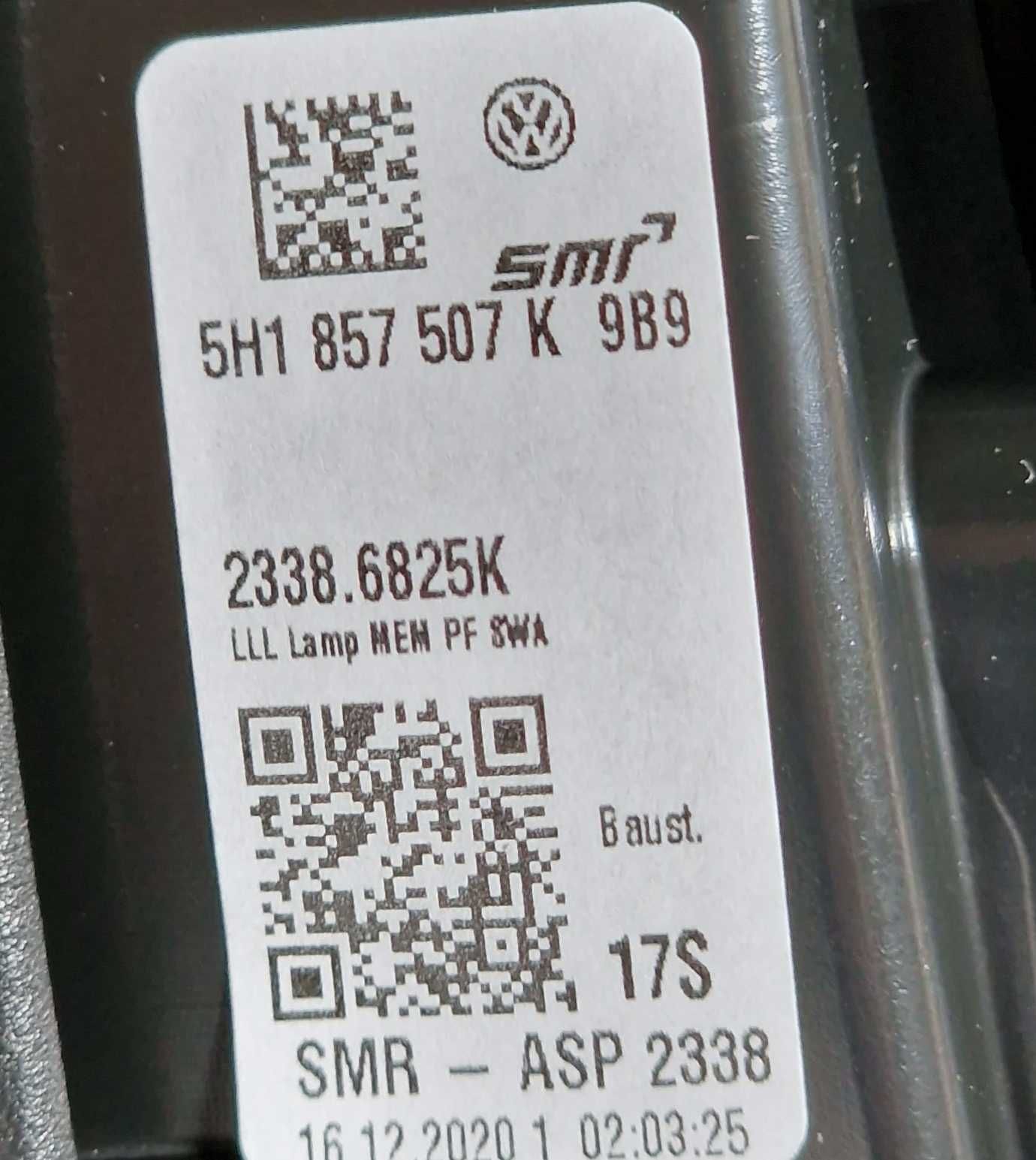 Oglinzi Rabatabile Electric VW Golf 8 Originale Electrice Incalzite