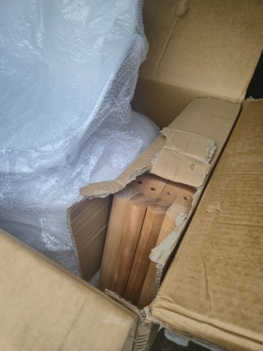 ПромоЦена!Модерен Комплект от 2бр.Скандинавски стил  столове с дървени