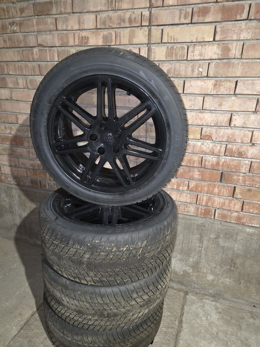 Джанти 18 със зимни гуми за ауди