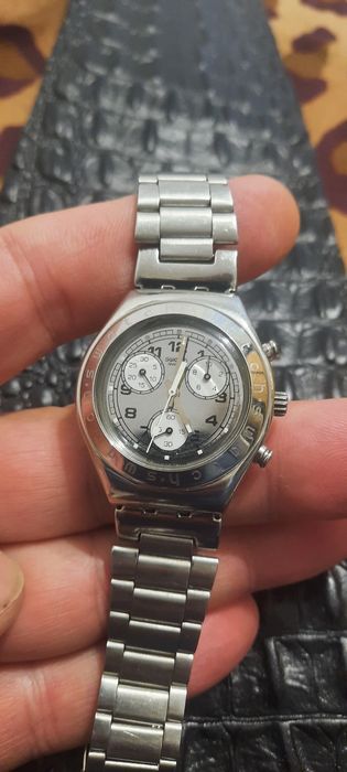 Vand ceas elvetian Swatch YRONY Inox.