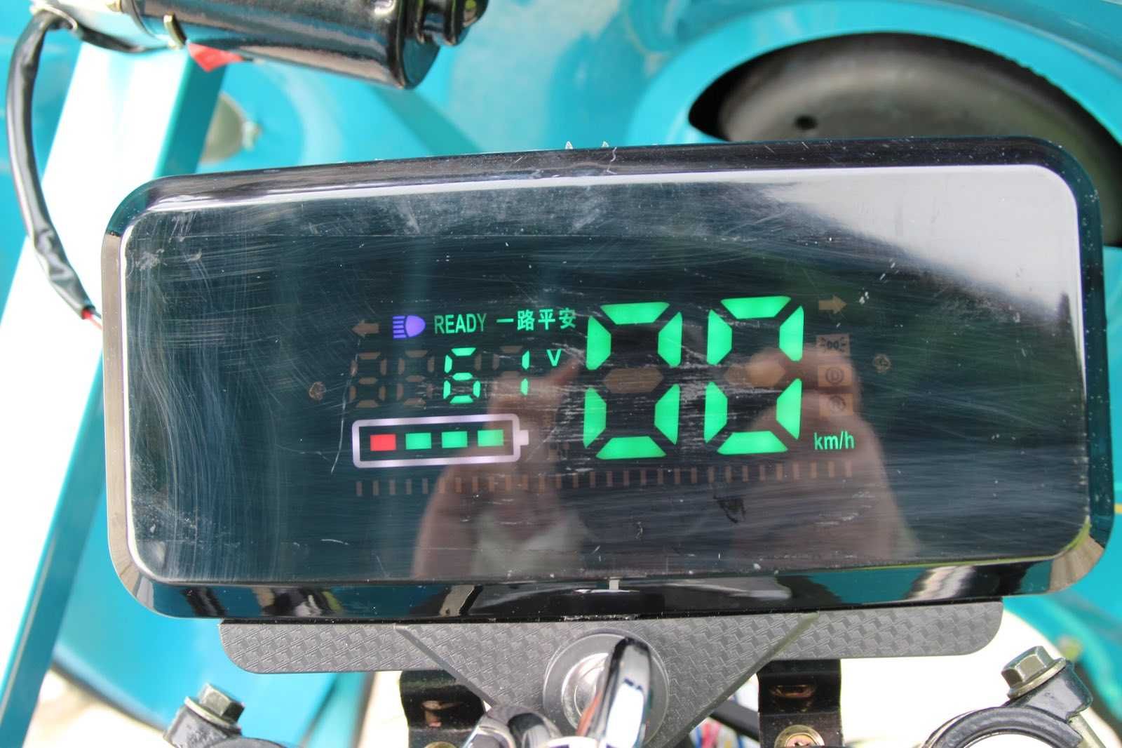 Електрическа Селскостопанска Триколка с Покрив 2000W Maxmotors