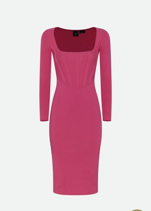 Рокля Pinko в розов цвят