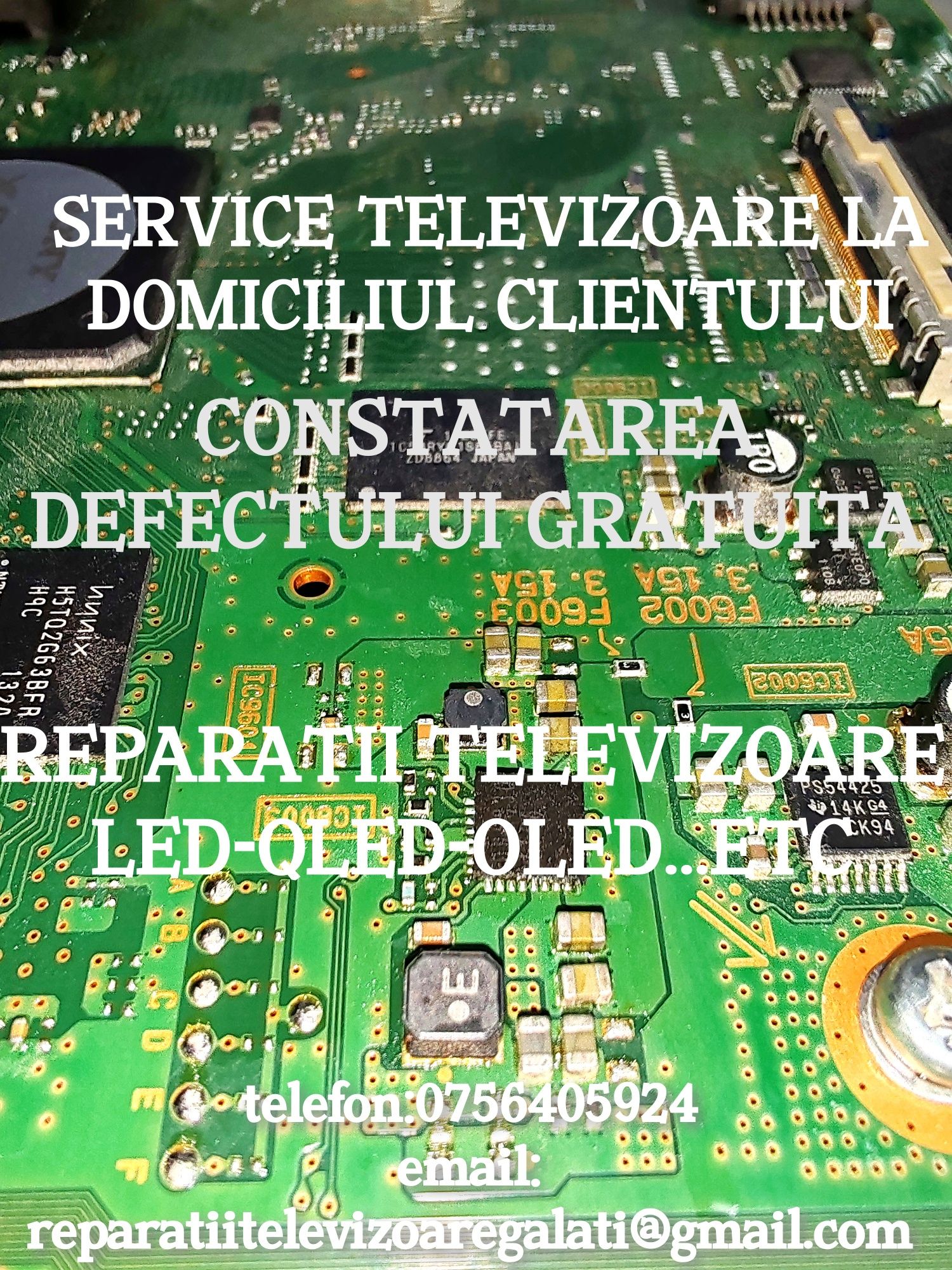 Reparatii Televizoare Galați Deplasări și la domiciliu