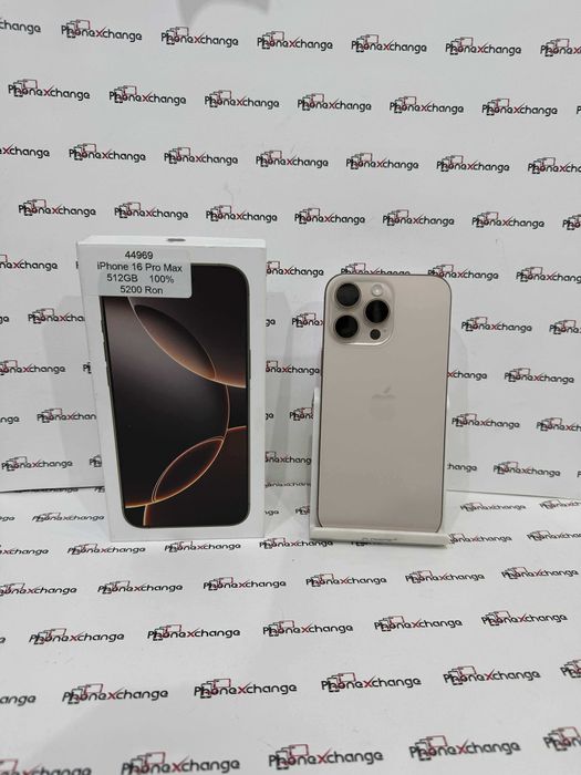 iPhone 16 Pro Max 512GB Desert Neverlocked