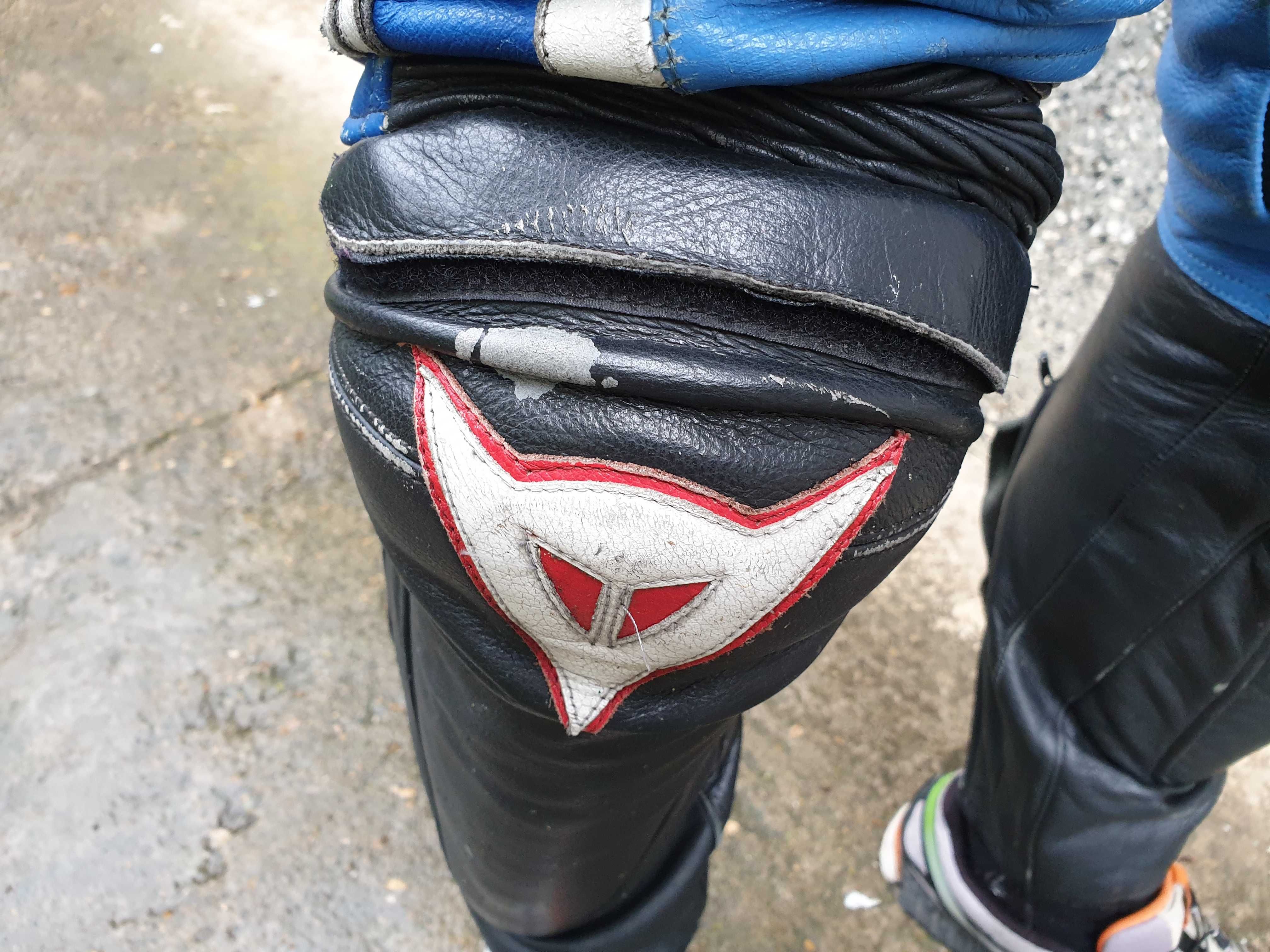 Мото екип Dainese  Размер 50, 2 pcs. Яке+панталон 100% Кожа протектори