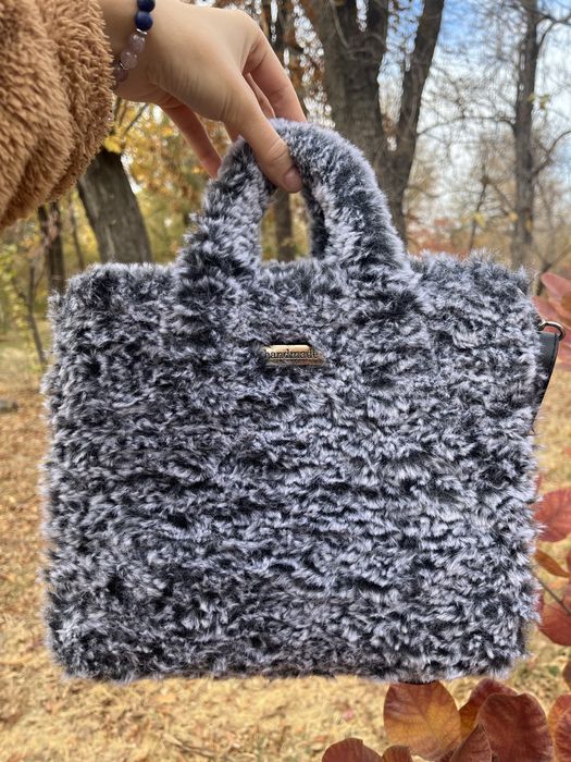 Сумка плюшевая меховая