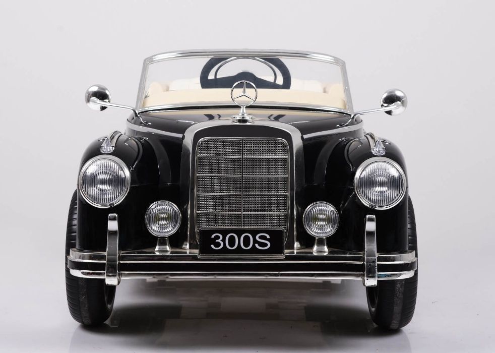 Masinuta electrica pentru copii Mercedes 300S OldTimer #Negru