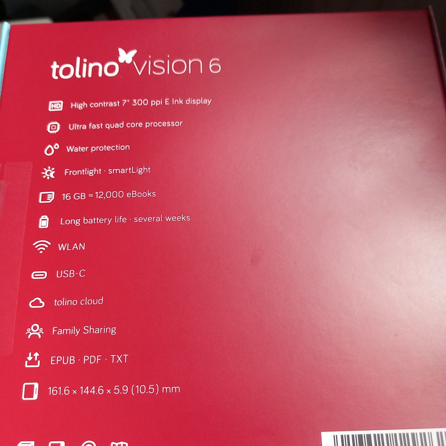 Tolino shine 4 și Tolino vision 6