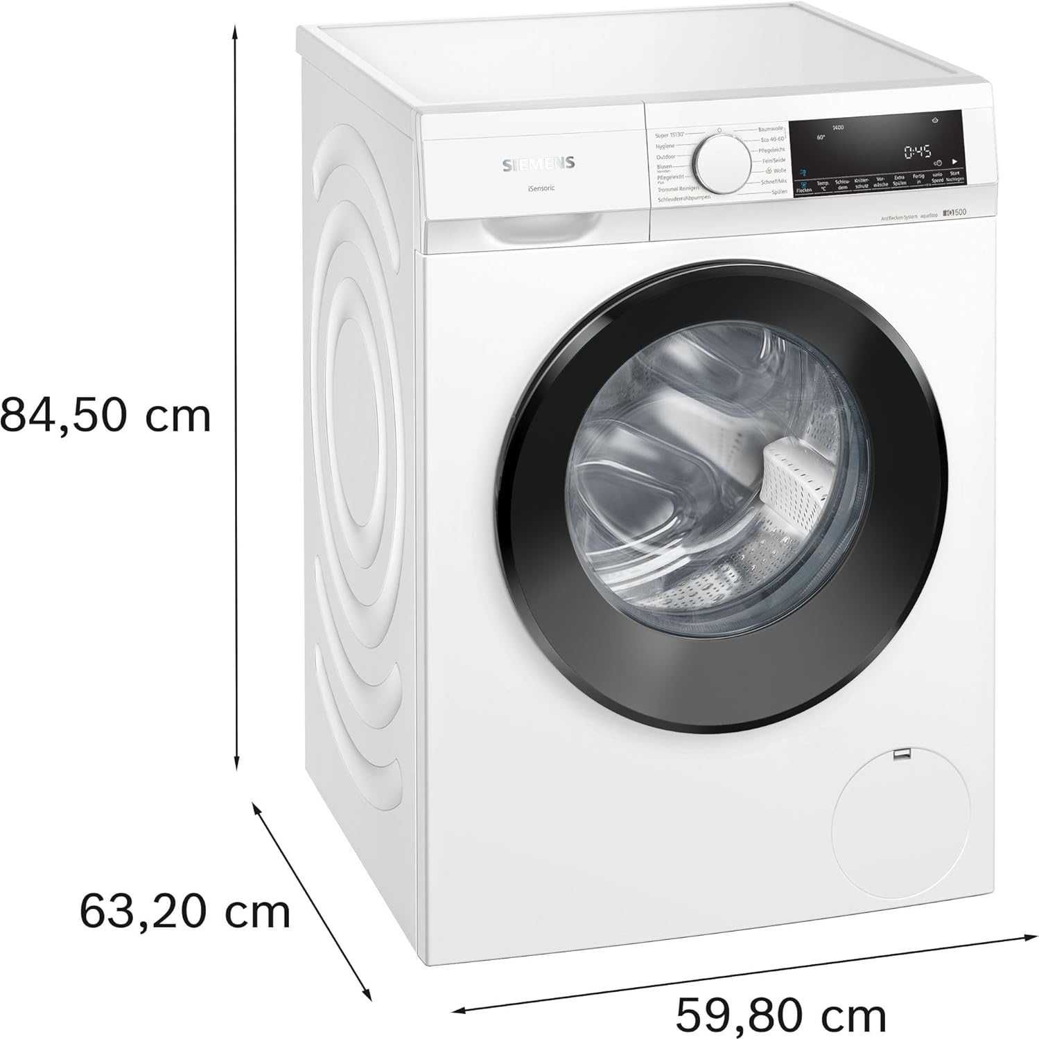 Пералня Siemens WG54G106EM iQ500 – 10 кг, 1400 об/мин, клас A – нова