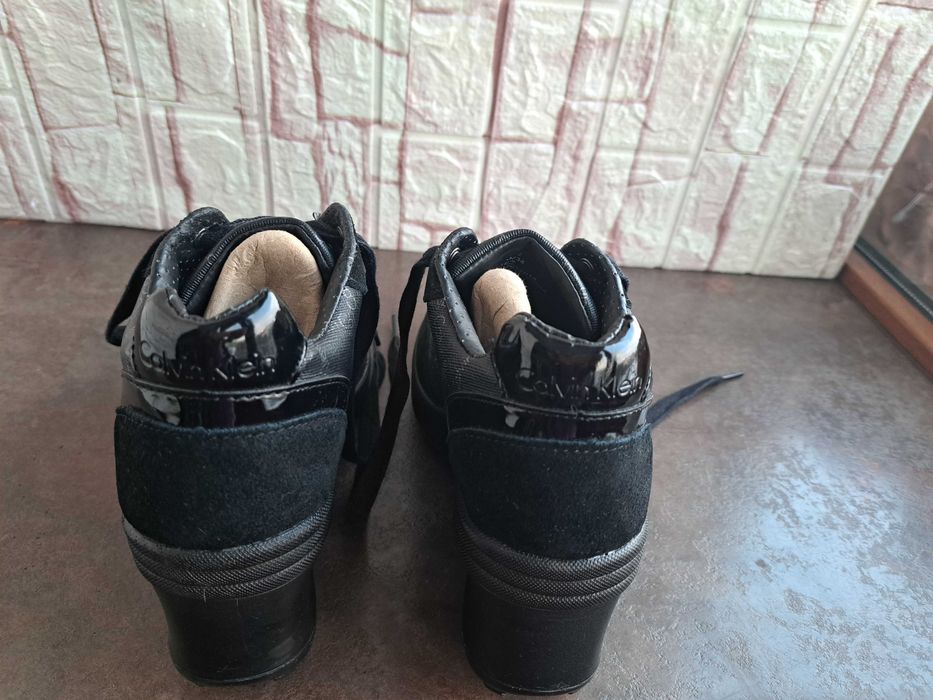 дамски сникърси,маратонки,,спортни обувки на платформа,CALVIN KLEIN,38