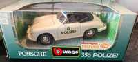 Machetă Porsche 356 polizei 1/18 Bburago transport gratuit
