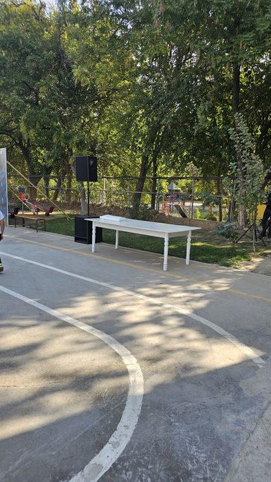 Аренда стол . Круглый стол . Прямоугольный стол .Прокат виставка мебел