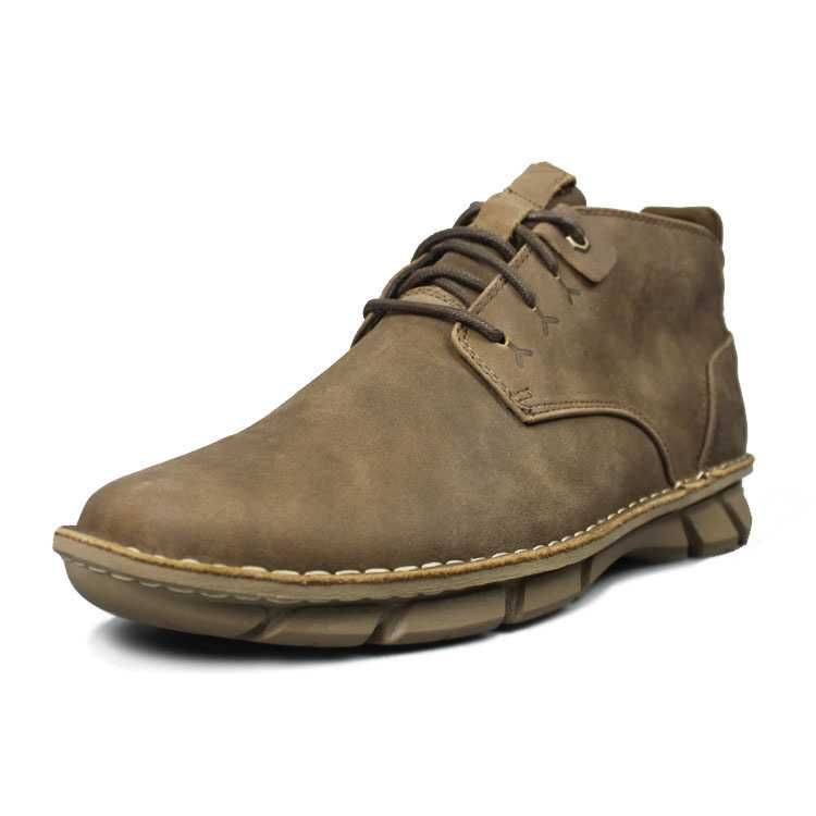 Кожаные мокасины борцовки CAT Emanate 2 khaki [39-44]