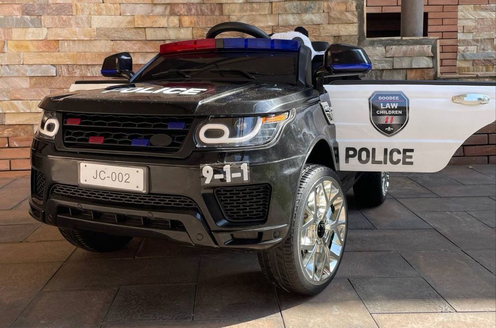 Детская машина новая электричка POLICE полный фулл от 1 года до 8 лет!