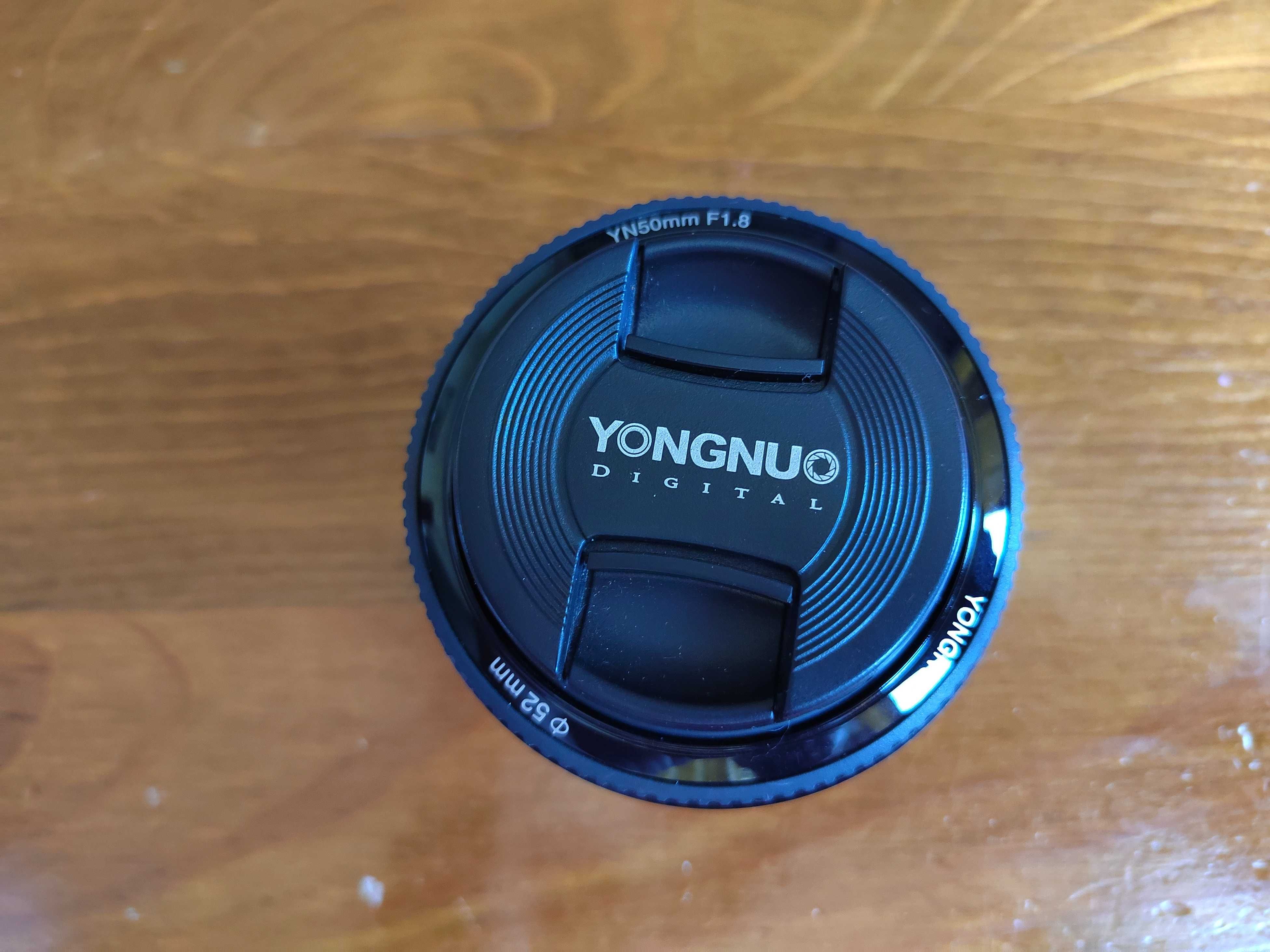 Обектив Yongnuo 55 mm F 1.8 за Canon НОВ