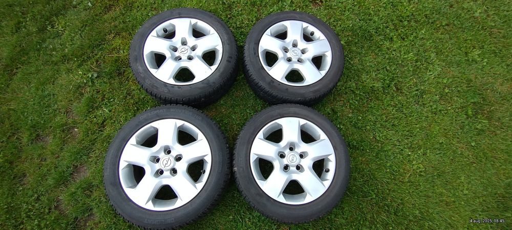 Cauciucuri de iarna 205/55 R16 cu jante pentru Opel Astra H