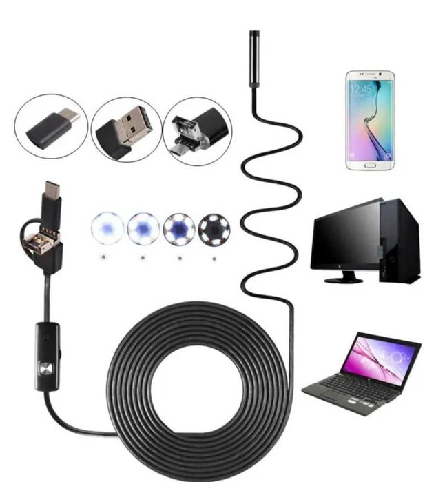 camera endoscopica 10m