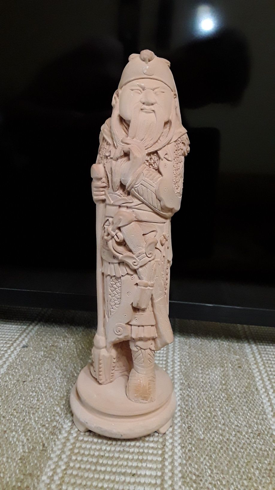 Statueta teracota războinic asiatic